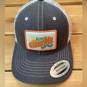 Rock and Roll Denim Ball Cap Leroy Gibbobs